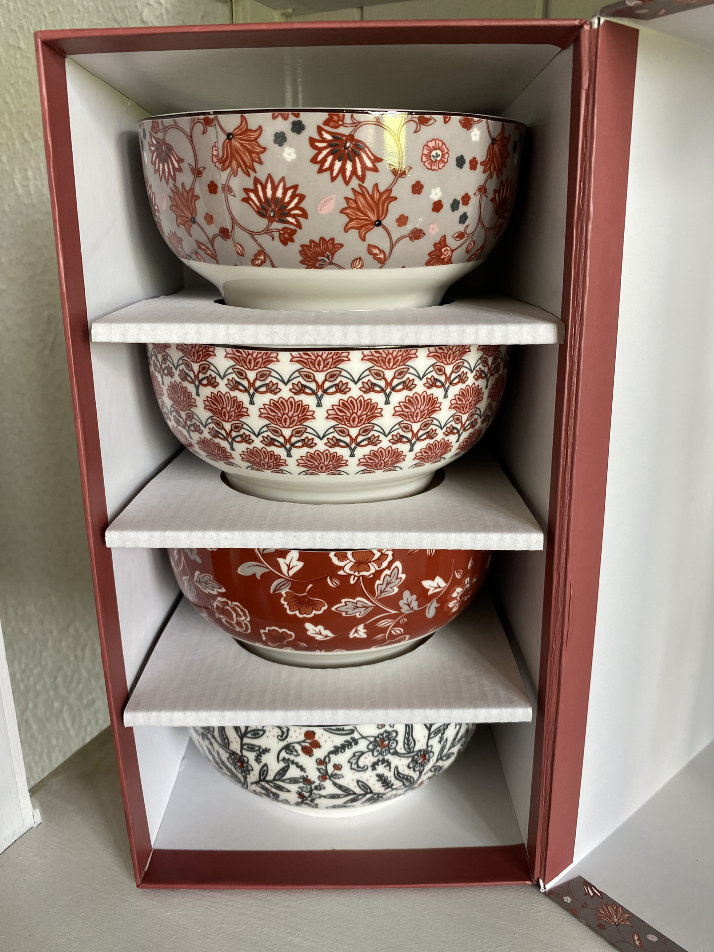 Coffret de 4 bols ANJALI