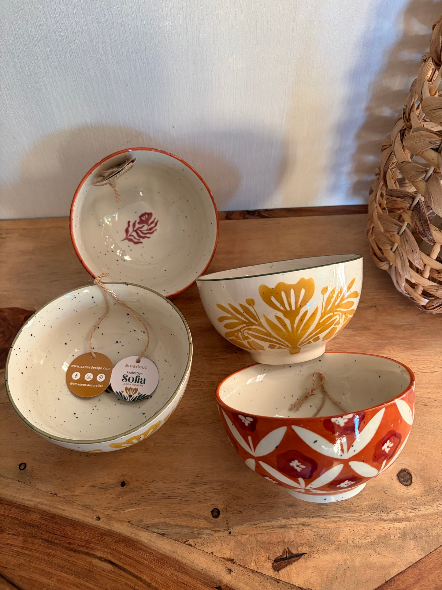Ensemble de deux bols SOFIA
