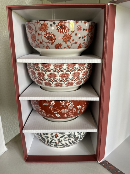 Coffret de 4 bols ANJALI