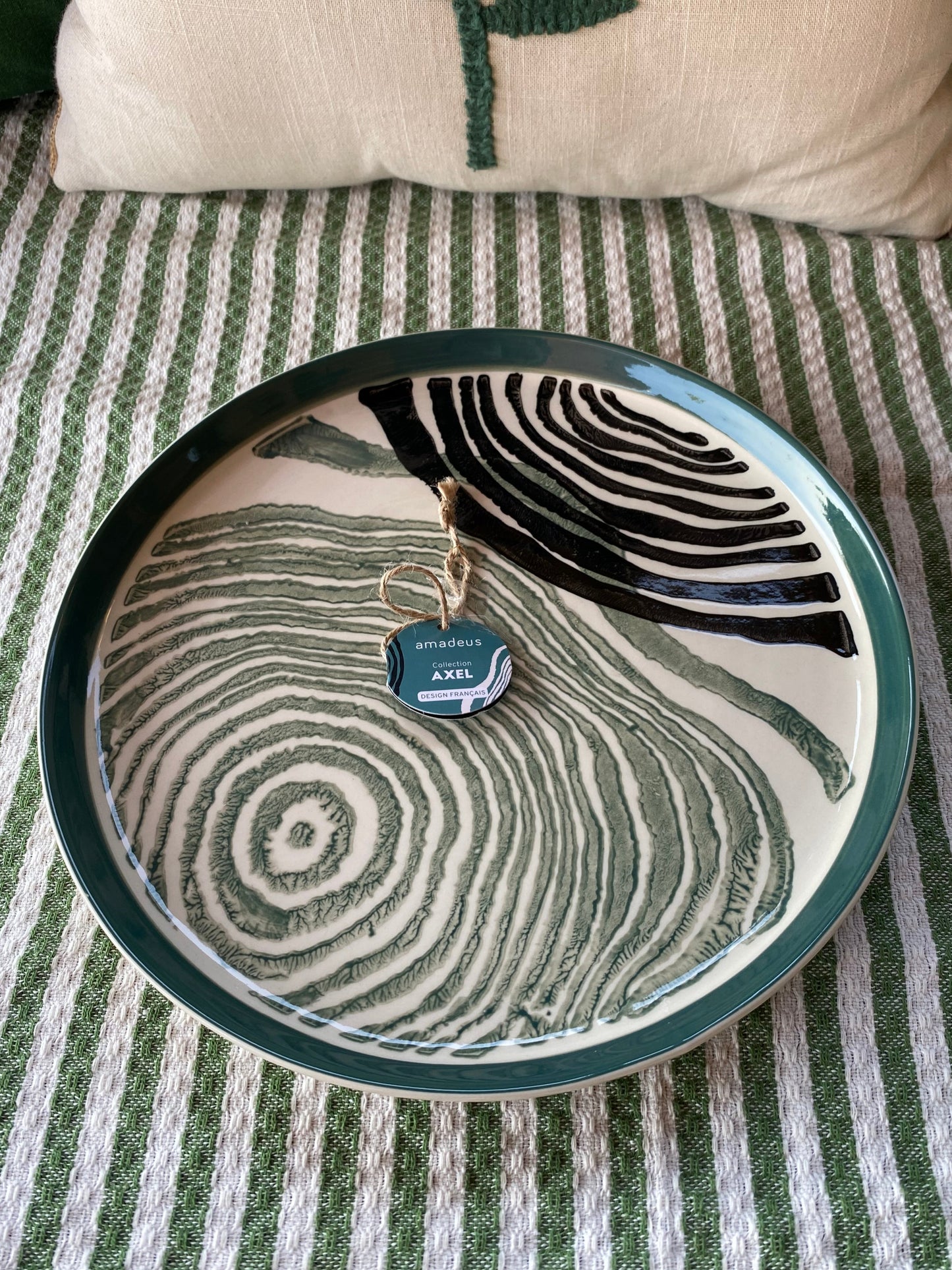 Assiette plate AXEL
